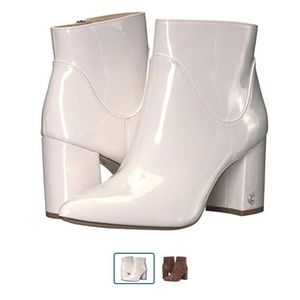 New White Booties / Ankle Boots